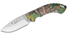 Load image into Gallery viewer, Buck 390 Omni Hunter 10PT Fixed 3-1/4" Blade, RealTree Xtra Green Camo Handle