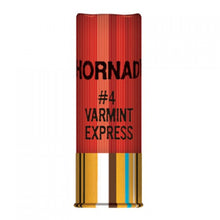 Load image into Gallery viewer, Hornady 12ga #4 Buckshot Varmint Express Ammunition Box of 10