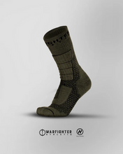 Load image into Gallery viewer, Merino Mission Sock - Olive