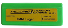 Load image into Gallery viewer, REDDING 9MM LUGER TITANIUM CARBIDE DIE SET