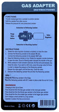 Load image into Gallery viewer, Gas Transfer Adapter