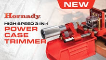 Load and play video in Gallery viewer, Hornady High Speed 3-IN-1 Power Case Trimmer 220 Volt