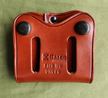 Load image into Gallery viewer, Calco Brown Leather for 45ACP Single Stack Mags
