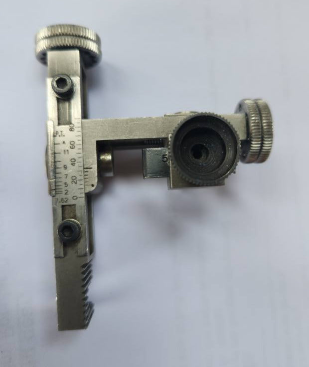 Central adjustable sights for rifle long range target shooting