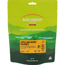 Load image into Gallery viewer, Back Country Cuisine Apple and Berry Crumble
