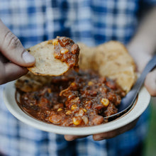 Load image into Gallery viewer, Back Country Cuisine Spicy Beef Nachos
