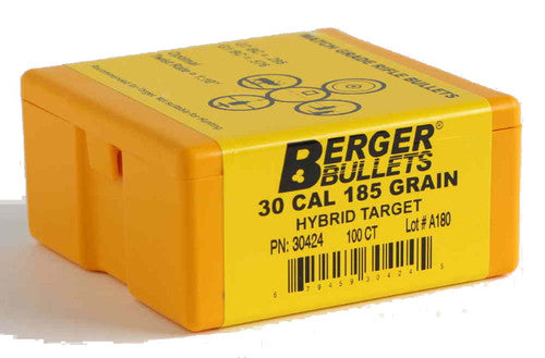 Berger 30 cal 185 gr Hybrid Target