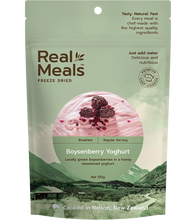Load image into Gallery viewer, Real Meals Boysenberry Yoghurt
