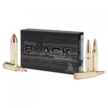 Load image into Gallery viewer, Hornady 300 Blackout 110gr V-Max Black Ammunition Box of 20
