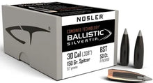 Load image into Gallery viewer, NOSLER 30 Cal Ballistic Silvertip (50 ct.)
