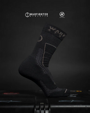 Load image into Gallery viewer, Merino Mission Sock - Black
