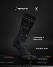 Load image into Gallery viewer, Merino Mission Sock - Black

