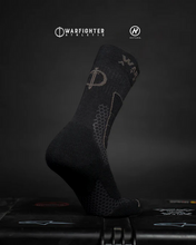 Load image into Gallery viewer, Merino Mission Sock - Black
