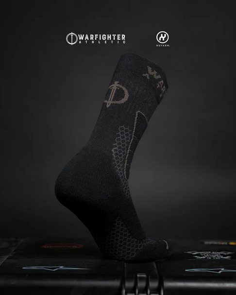 Merino Mission Sock - Black