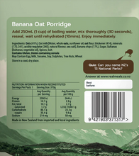 Load image into Gallery viewer, Real Meals Banana Oat Porridge
