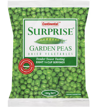 Surprise Peas Garden Dried