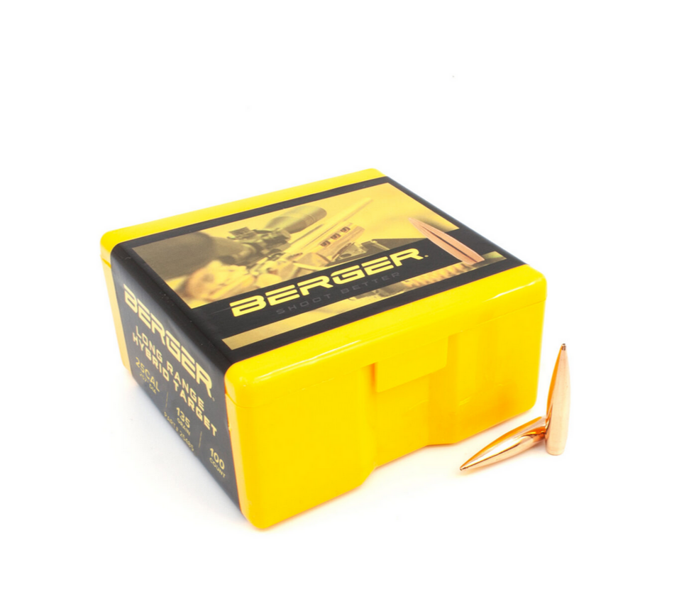 BERGER 25 CAL 135 GR LONG RANGE HYBRID TARGET