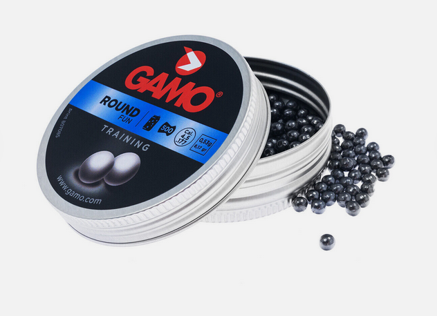 GAMO .177 ROUND AIR RIFLE PELLETS 500PK