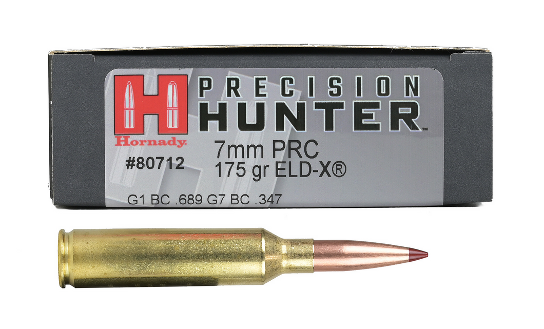 Hornady 7mm PRC 175gr ELD-X Precision Hunter Ammunition