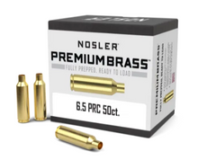 Load image into Gallery viewer, NOSLER PREPPED BRASS 6.5 PRC (50 CT)
