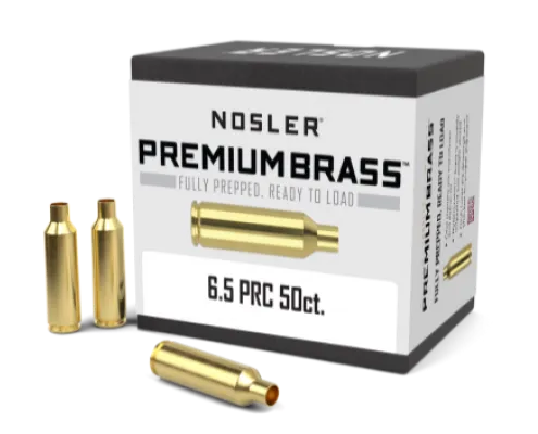 NOSLER PREPPED BRASS 6.5 PRC (50 CT)