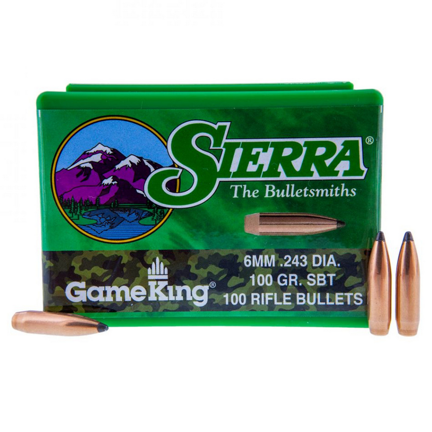 SIERRA 6 MM 100 GR. SBT GAMEKING (100)