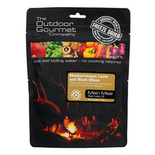 Load image into Gallery viewer, Back Country Cuisine Mediterranean Lamb And Black Olives
