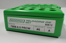 Load image into Gallery viewer, REDDING 7-6.5 PRCW FULL LENGTH DIE SET WITH MICROMETER
